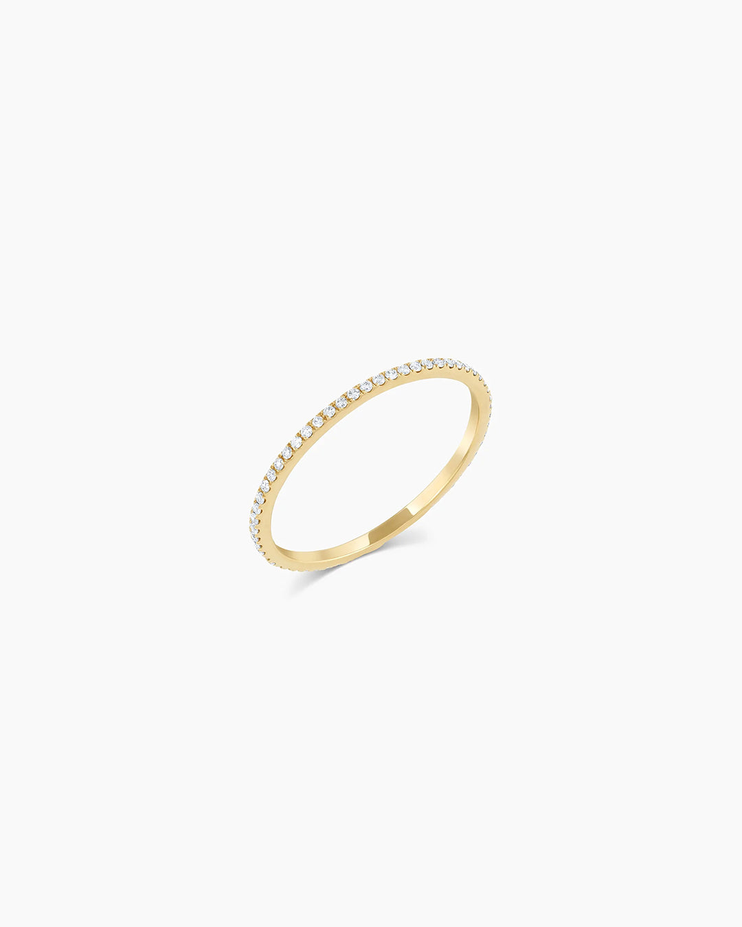 14K Diamond Bar Eternity Ring