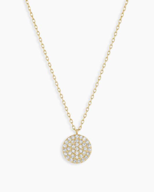 14K Diamond Pavé Necklace