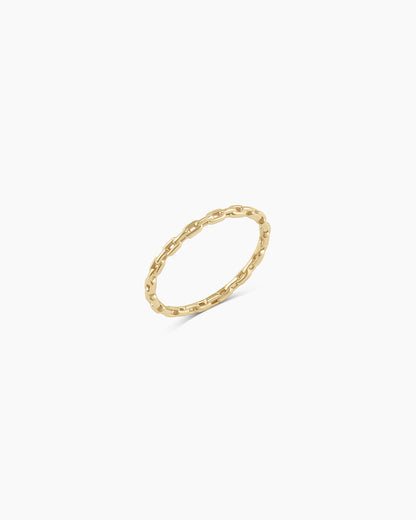 14K Gold Parker Ring