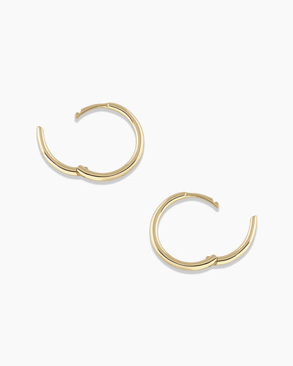 14K Gold Classic Huggies
