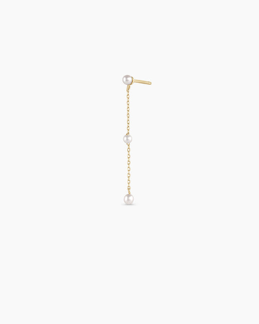 14K Gold Newport Pearl Single Earring