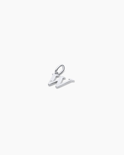 14K Diamond Vintage Alphabet Charm
