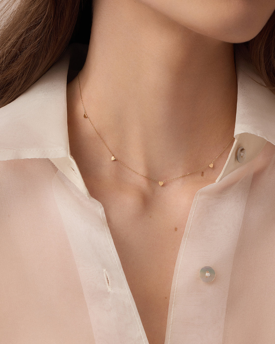 14K Gold Amour Necklace
