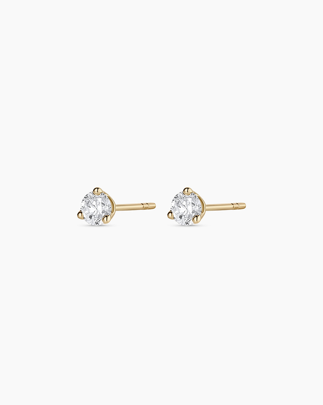 14K Lab Grown Diamond Solitaire Studs
