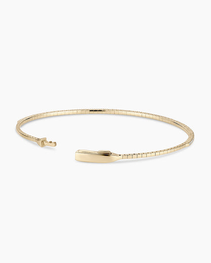 14K Diamond Melbourne Cuff