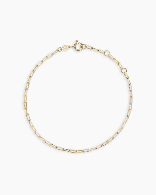 14K Gold Micro Mini Parker Bracelet