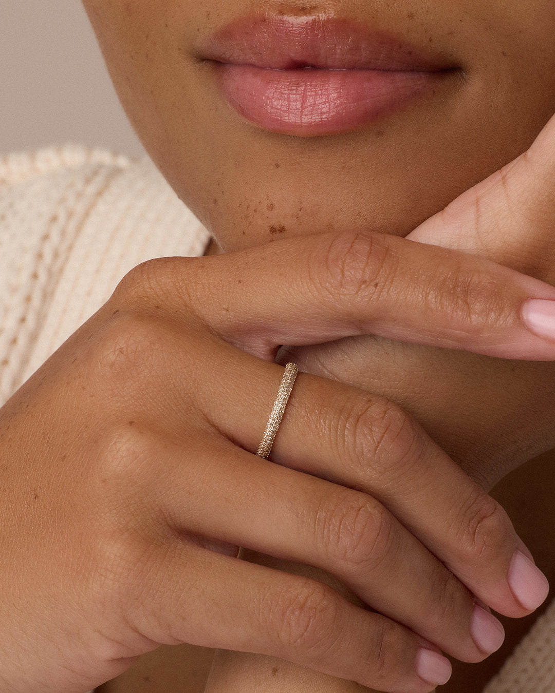 14K Diamond Paseo Eternity Ring
