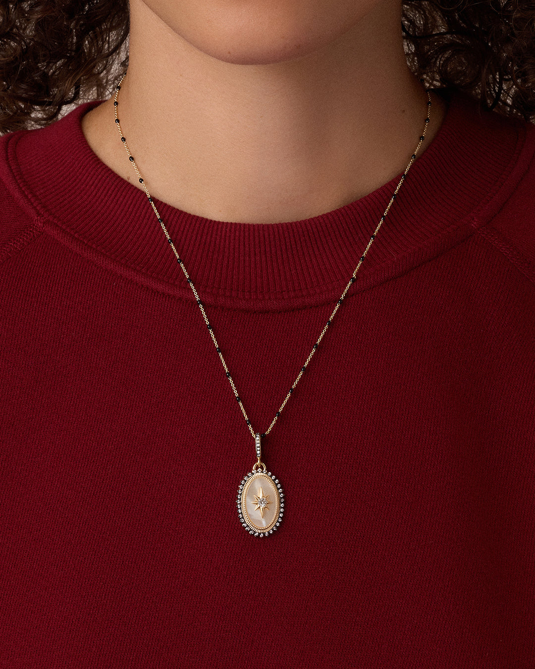 Vintage Burst Coin Parker Charm