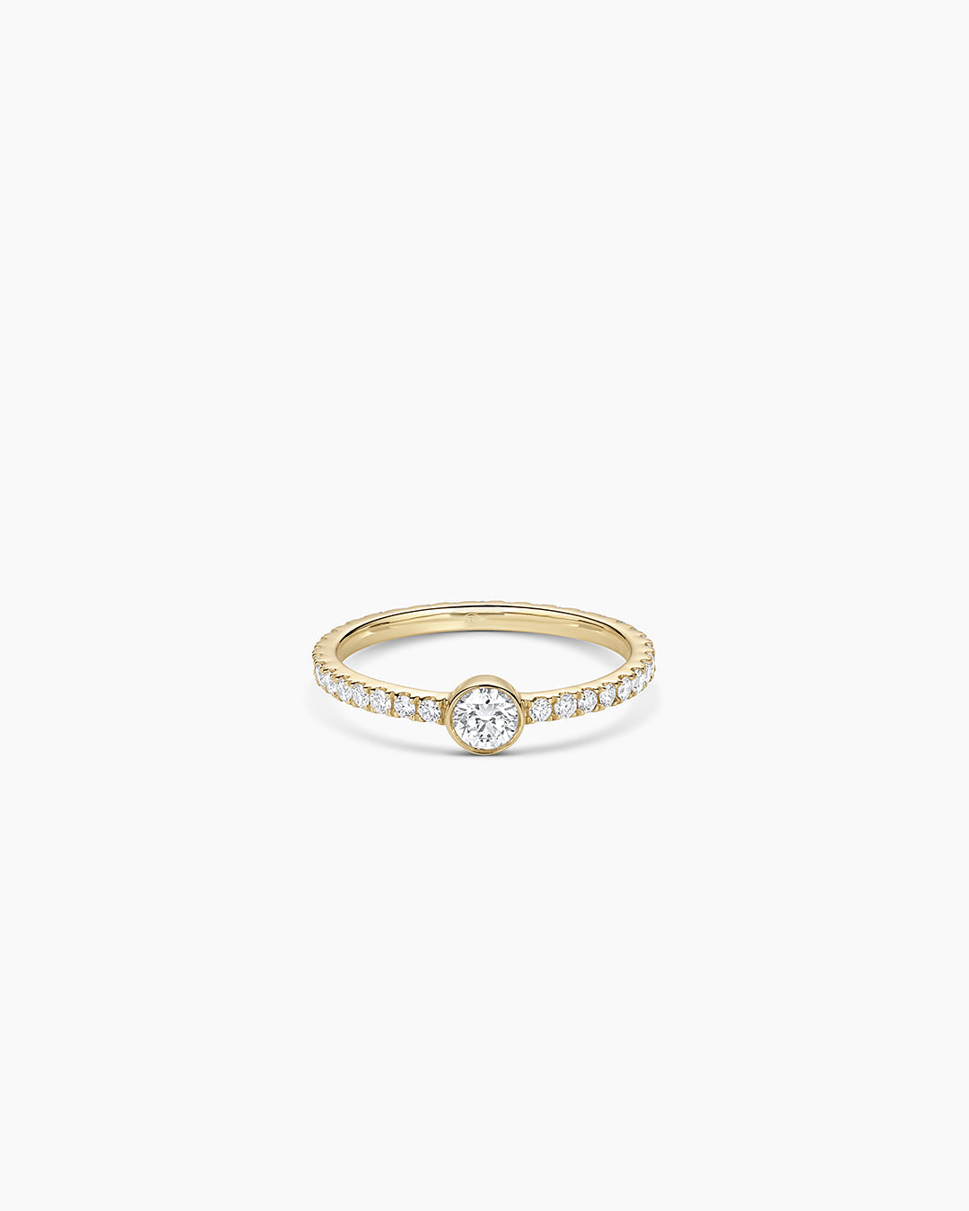 14K Lab Grown Diamond Circle Eternity Ring