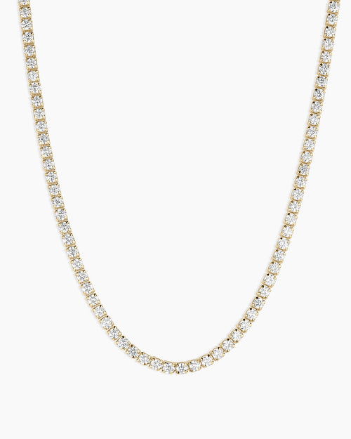 14K Lab Grown Diamond Chain Necklace