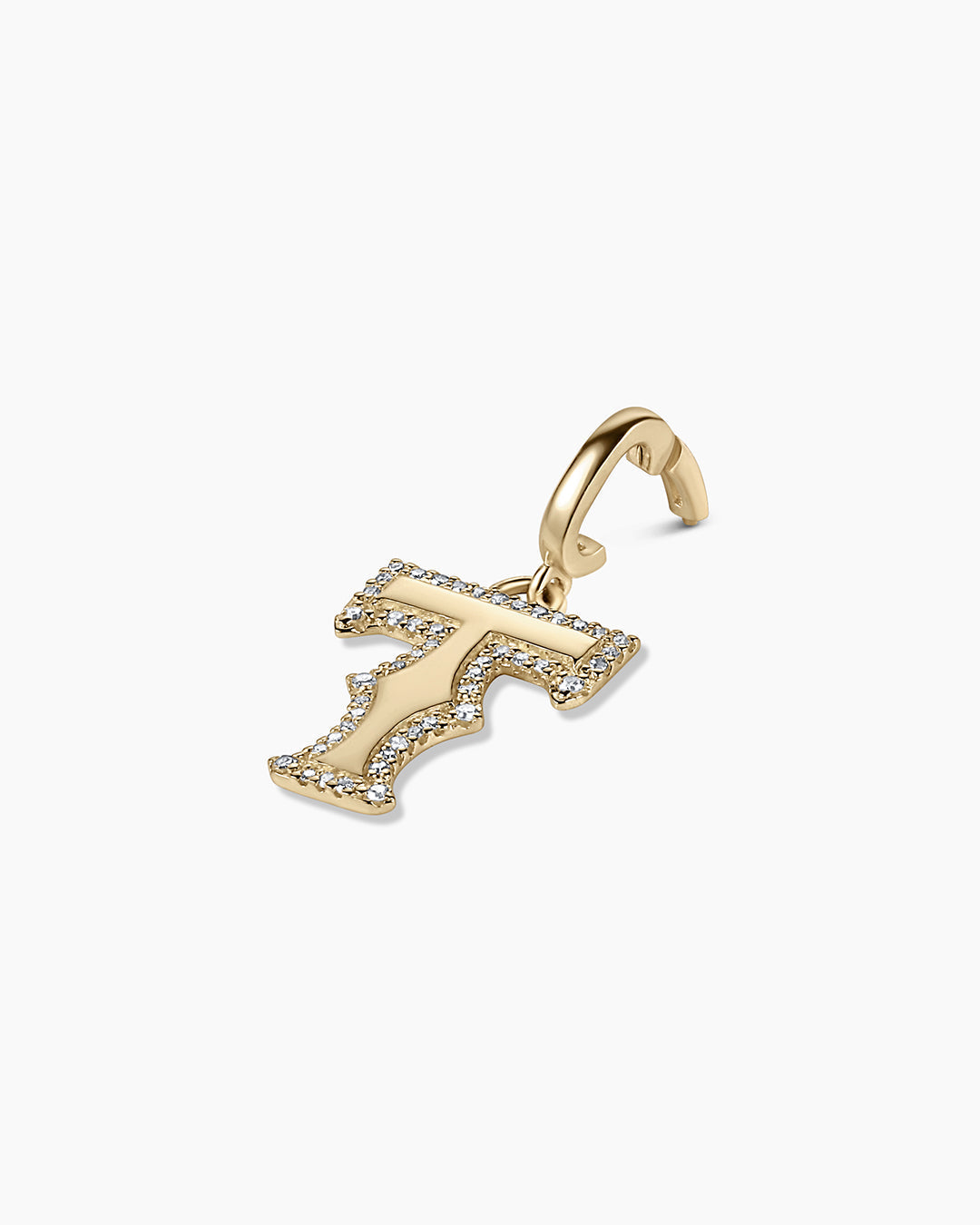 14K Diamond Era Alphabet Charm