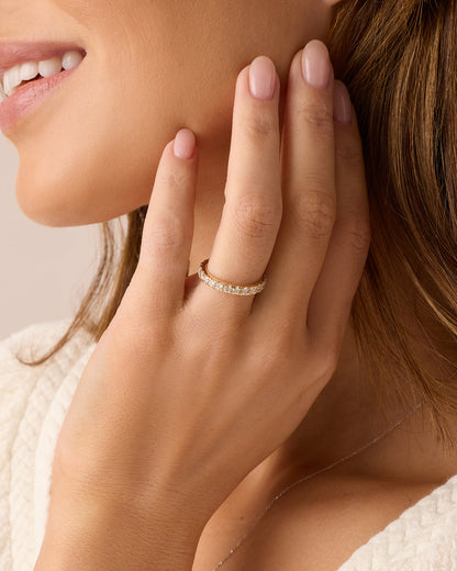 14K Lab Grown Diamond Eternity Ring 2.6mm