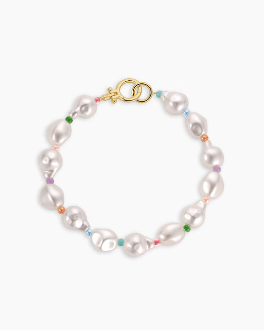 Pearl Rainbow Cove Bracelet