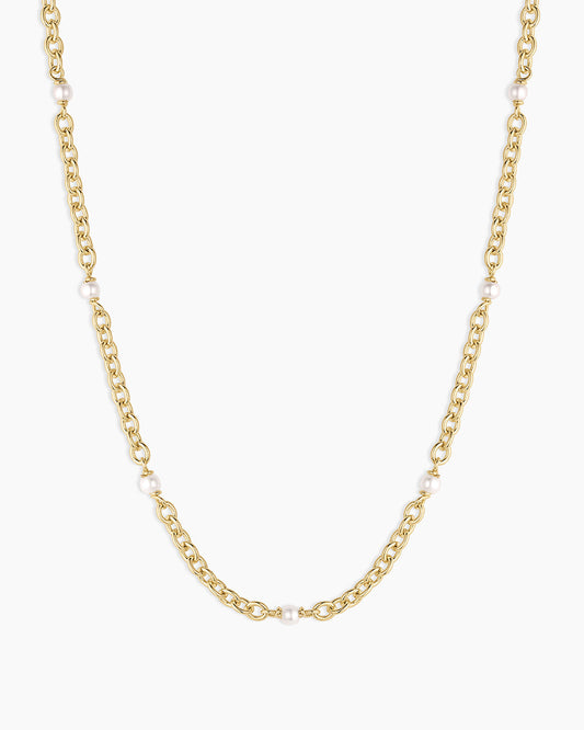 Finley Pearl Dot Necklace