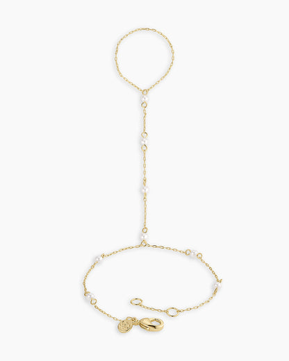 Finley Pearl Hand Chain