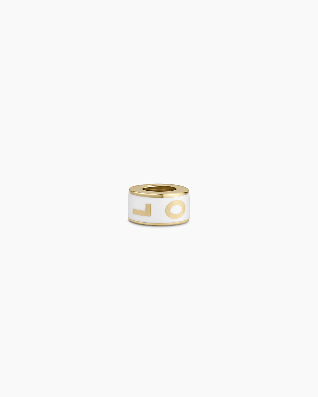 14K Gold Love Halo Charm