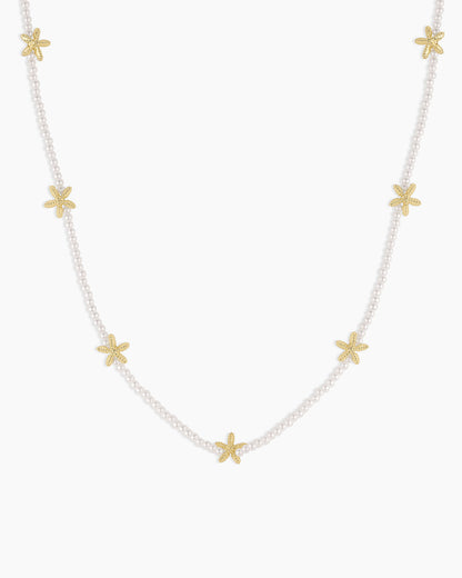 Starfish Pearl Necklace