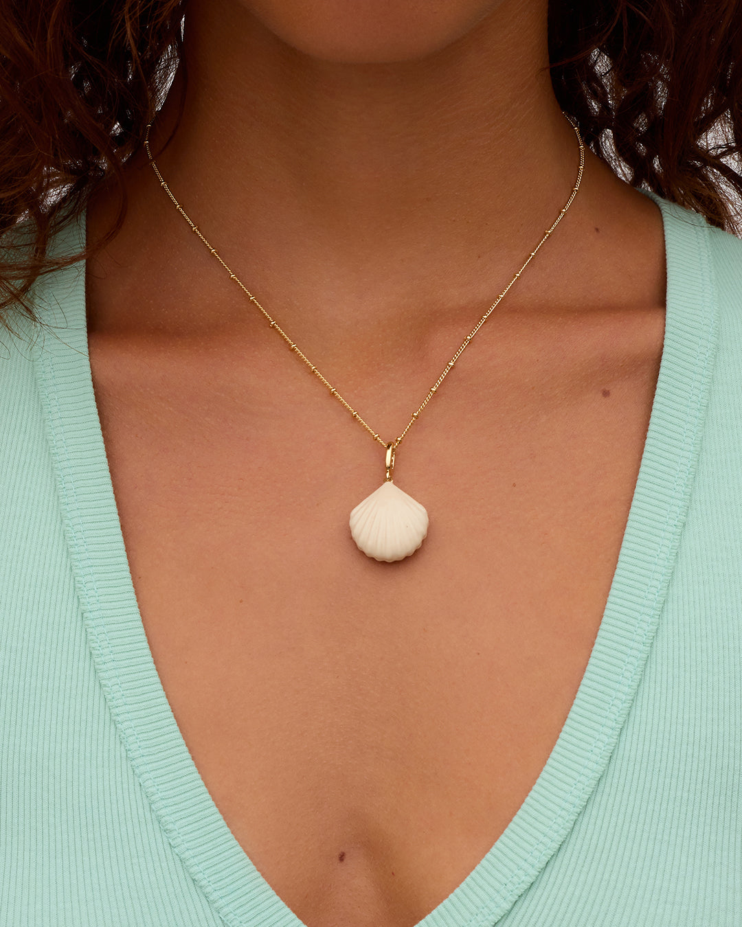 Scallop Enamel Parker Charm