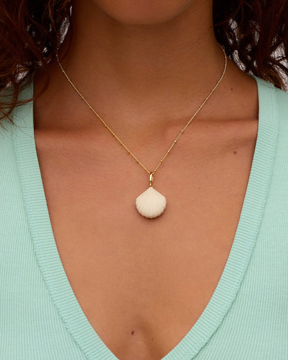 Scallop Enamel Parker Charm