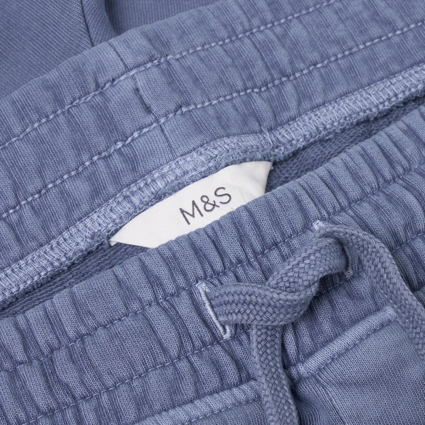 M&S Relaxed Fit Pure Cotton Garment Dye Short