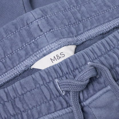 M&S Relaxed Fit Pure Cotton Garment Dye Short
