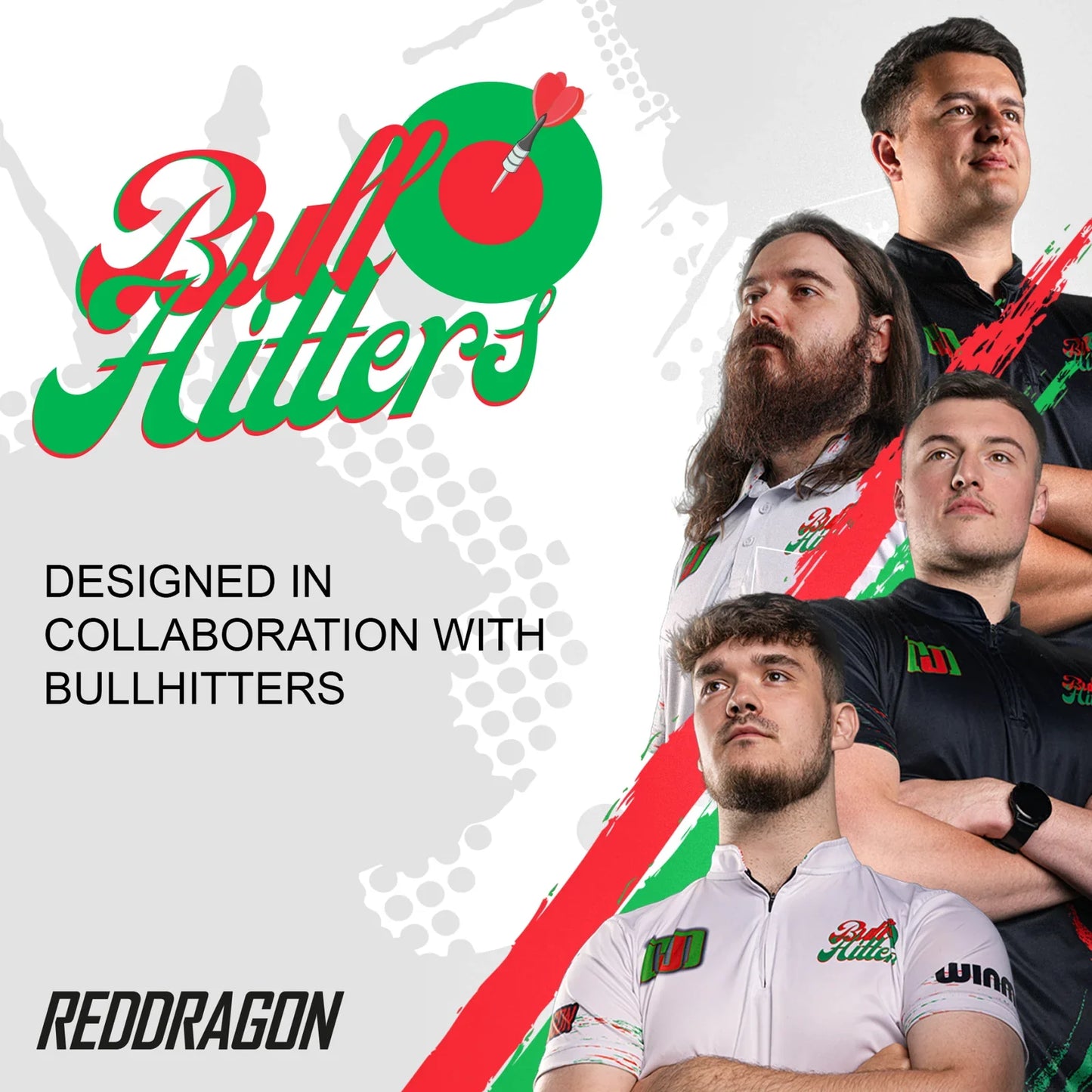 RED DRAGON - BULLHITTERS Darts - BLACK PVD - 90% Tungsten - 23g