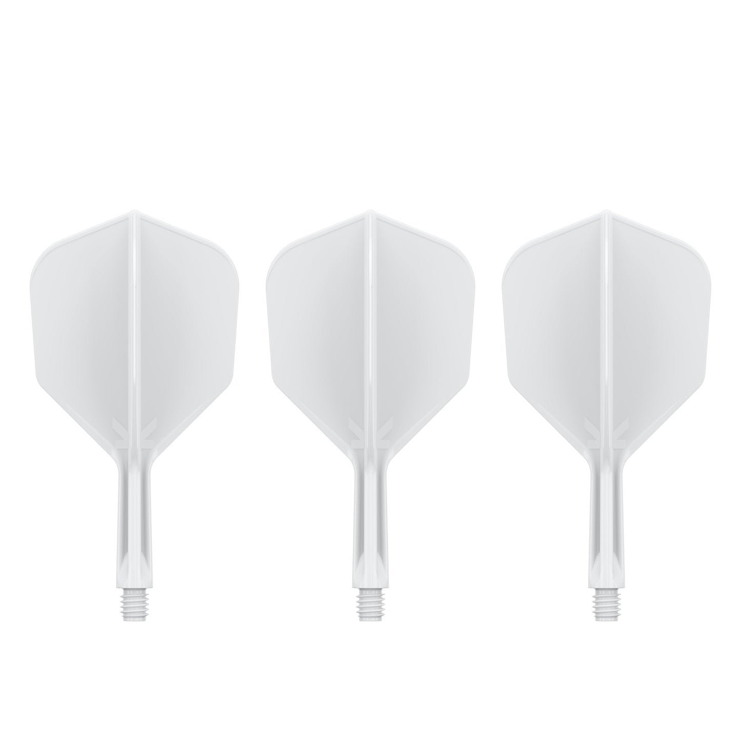 TARGET - K-FLEX All-In-One Moulded Flights NO6 Size - WHITE