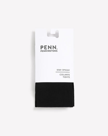 Basic 50D Black Control Top Tights