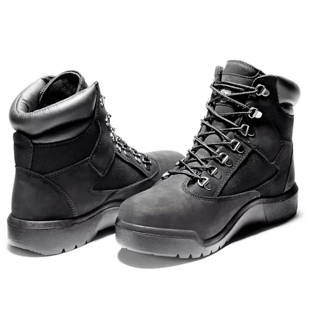 6 Inch Waterproof Field Boots | Black