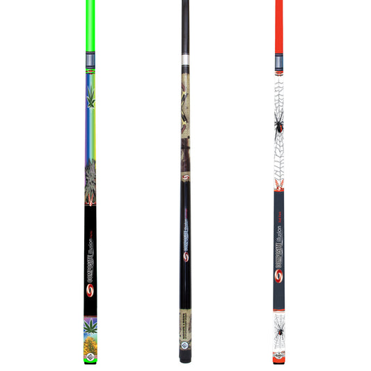 Formula Sports - Illusion 2pce Fibreglass Composite Cue - 57"