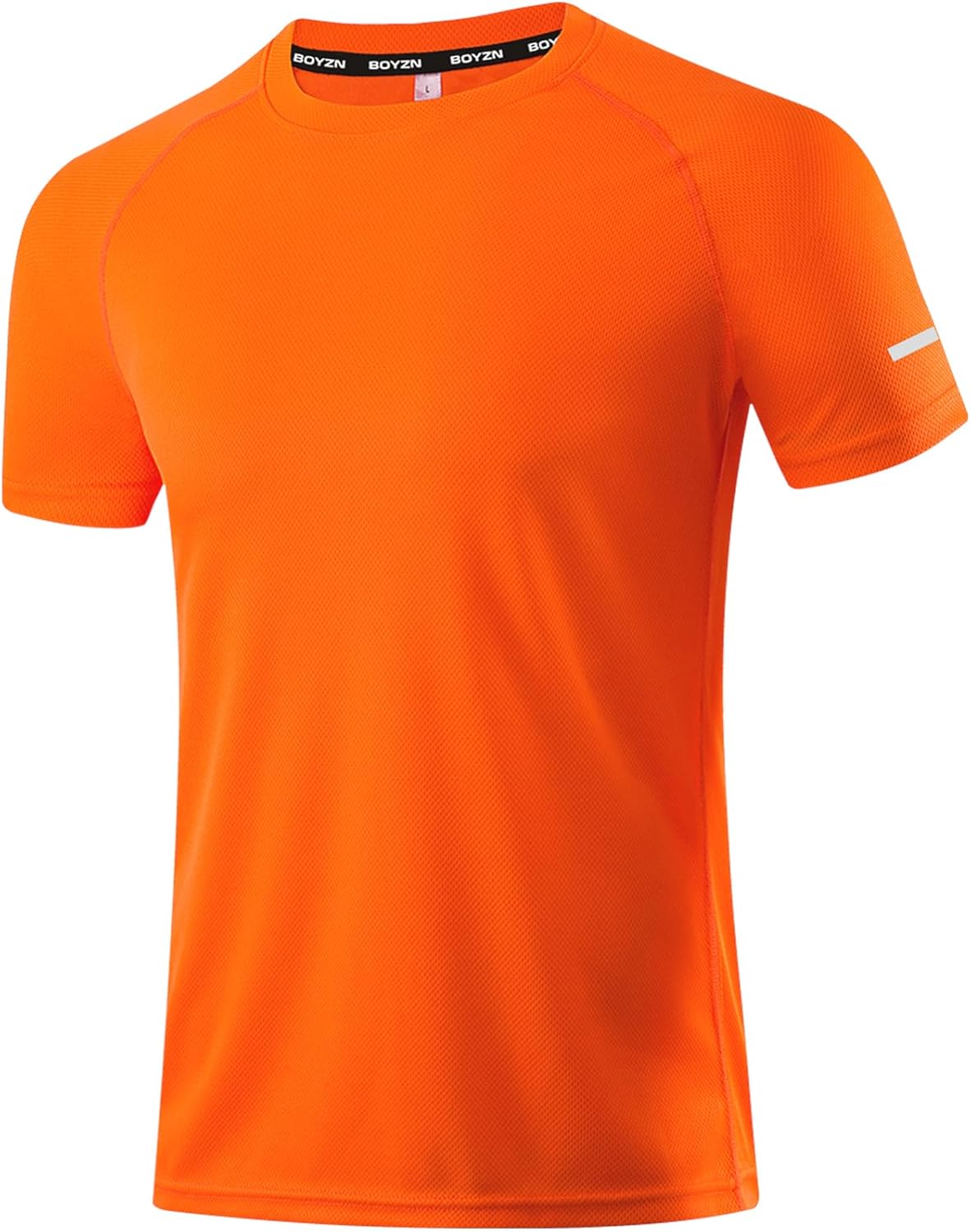 Boyzn 1, 3, 5 or 7 Pack Men's Workout Running Shirts, Dry Fit Moisture Wicking T-Shirt, Gym Athletic Short Sleeve Tee Shirts