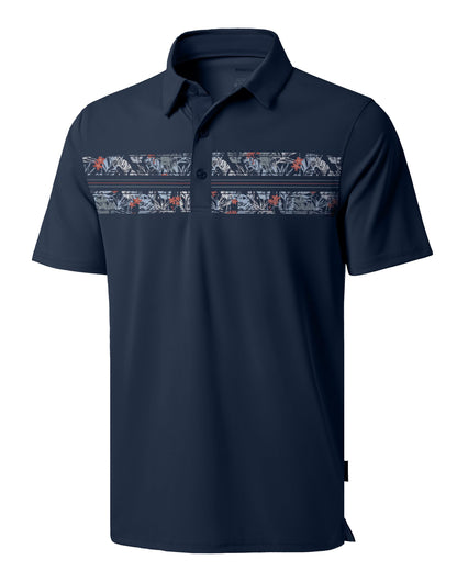 Men's Golf Shirts Dry Fit Moisture Wicking Performance Short Sleeve Collared Polo Shirts for Casual Athletic Business