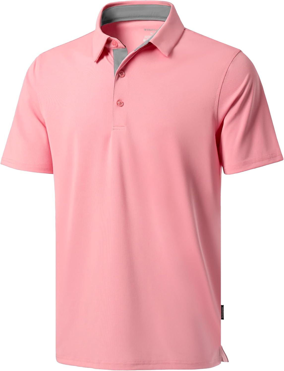 Men's Golf Shirts Dry Fit Moisture Wicking Performance Short Sleeve Collared Polo Shirts for Casual Athletic Business