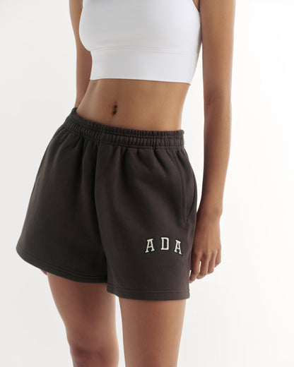 ADA Sweat Shorts - Coffee Bean