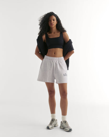 ADA Sweat Shorts - Light Grey Melange