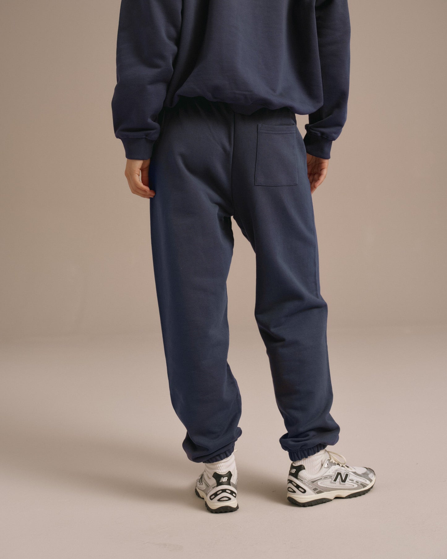 Varsity Sweatpants - Washed Midnight Blue