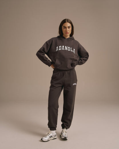 Varsity Sweatpants - Washed Coffee Bean