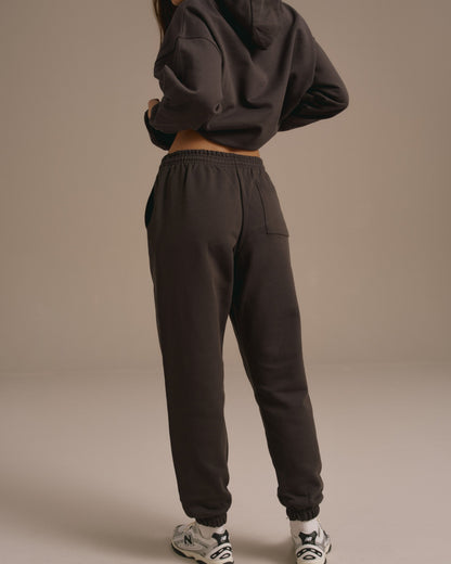 Varsity Sweatpants - Washed Coffee Bean