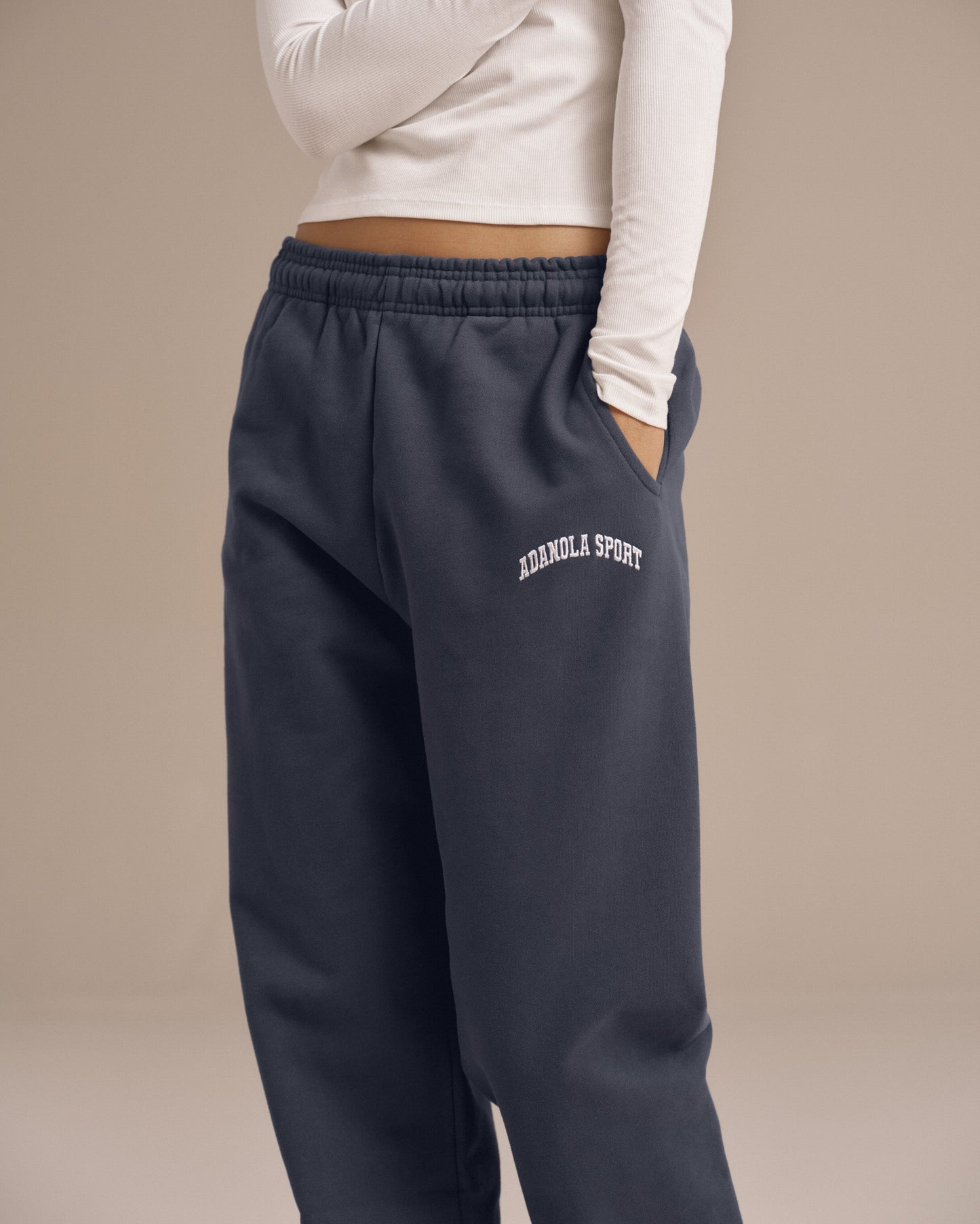 AS Sweatpants - Washed Midnight Blue