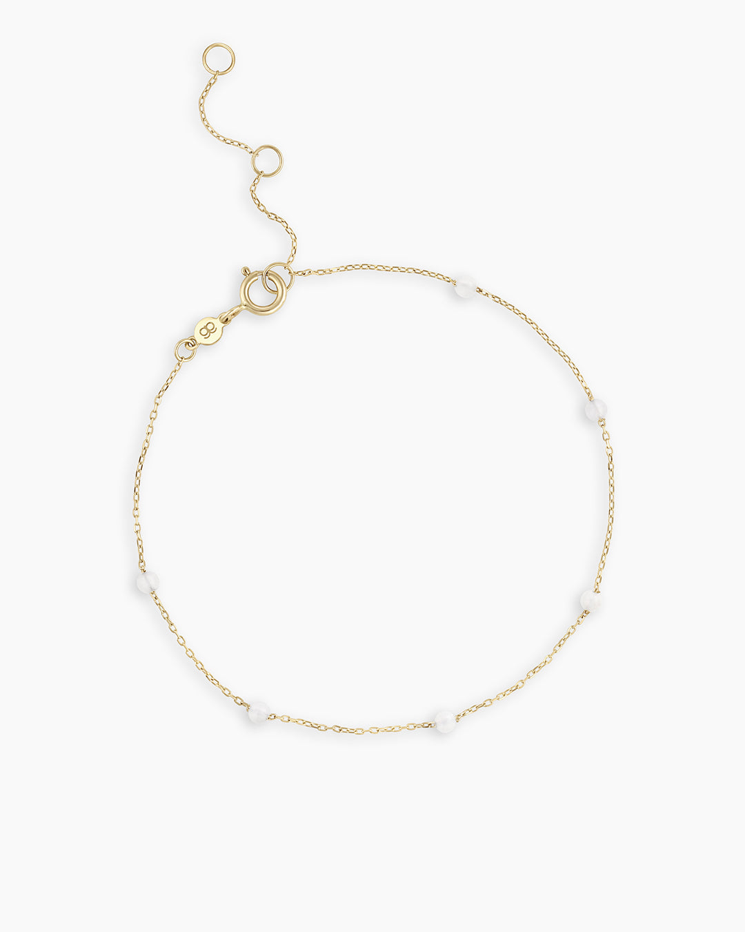 14K Gold Newport Birthstone Bracelet