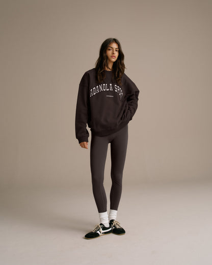 AS Oversized Sweatshirt - Coffee Bean