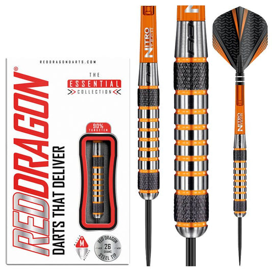 RED DRAGON - Amberjack 7 Darts - 90% Tungsten - 26g