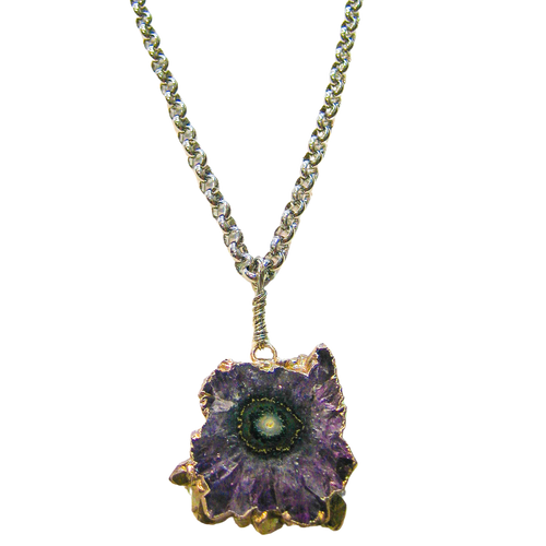 Amethyst Stalactite One-of-a-kind Necklace