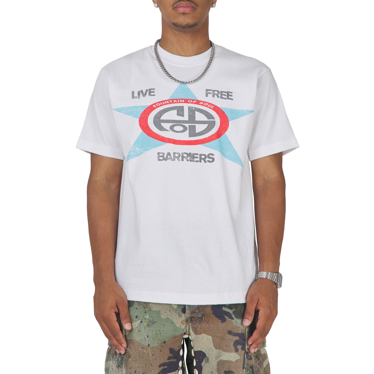 Fountain Of Soul Tee | White
