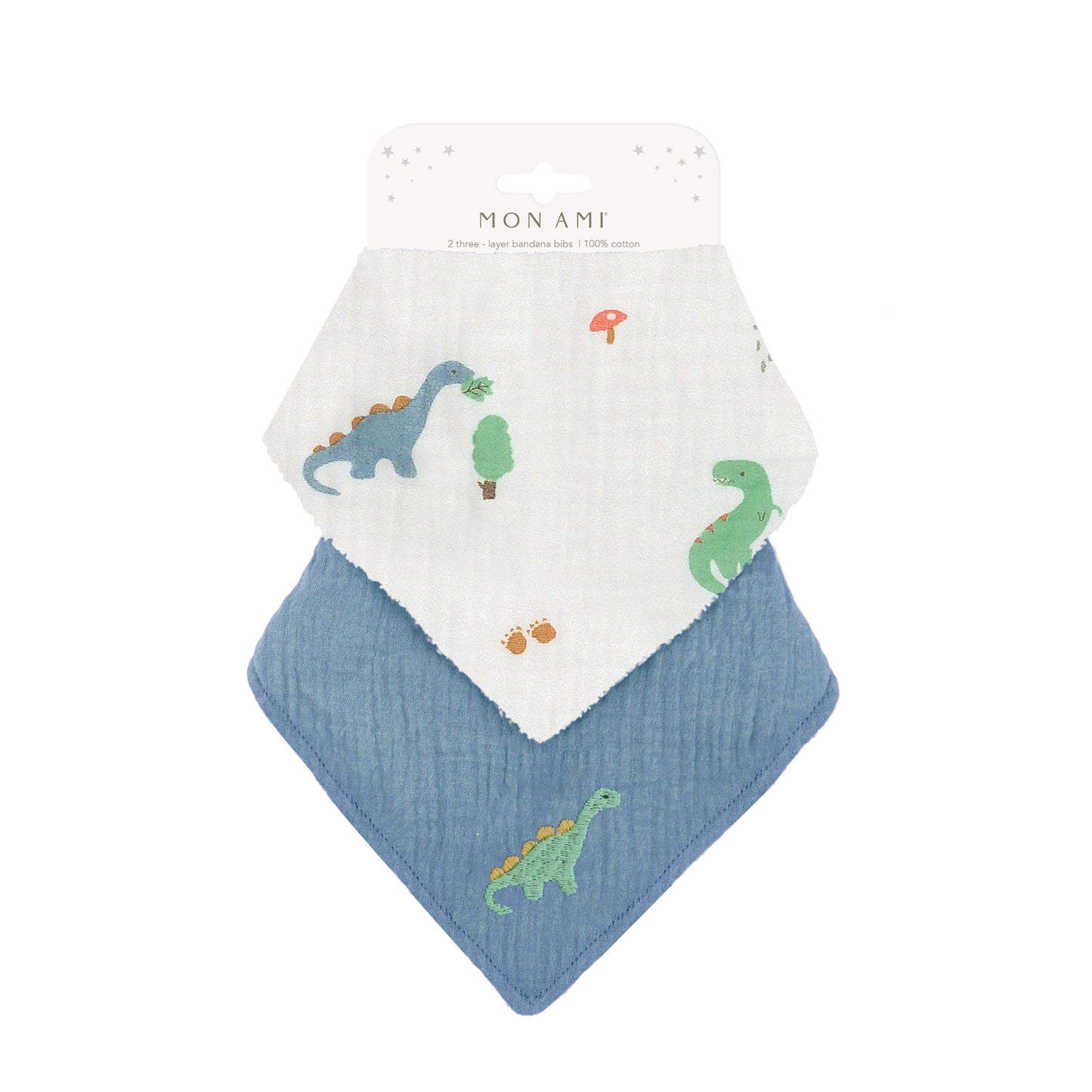JURASSIC 2-PIECE BIB SET