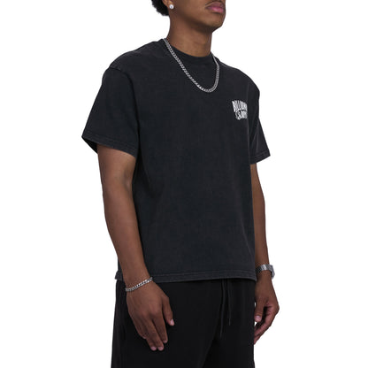 Faded Curve Tee | Black