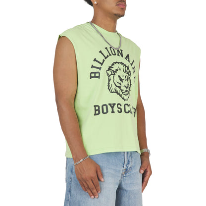 Memories Sleeveless Tee | Jade Lime