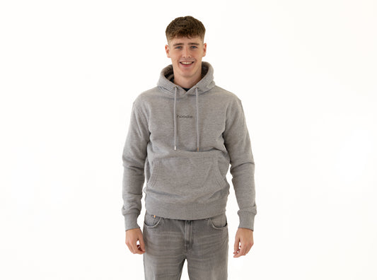 simple. hoodie. grey-marl.