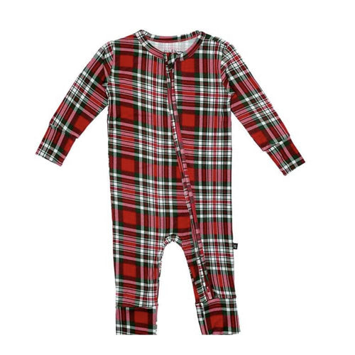 *Baby's Noelle Zippered Romper - FINAL SALE