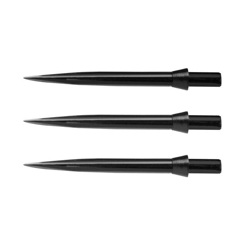 RED DRAGON - Specialist Dart Points - Black 32mm with Black Trident